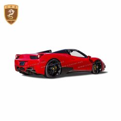 Ferrari 458 OEM carbon fiber side skirts