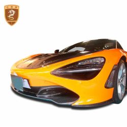 McLaren 720s carbon front bumper splitter apron