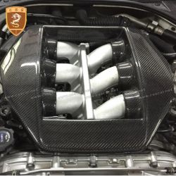 Nissan GTR R35 carbon fiber OEM engine interior