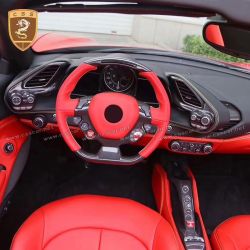 Ferrari 488 dry carbon fiber OEM AC interior