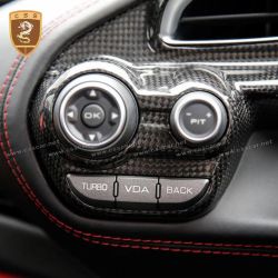 Ferrari 488 dry carbon fiber OEM AC interior