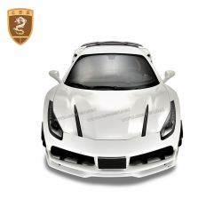 Ferrari 488 carbon fiber rowen front lip