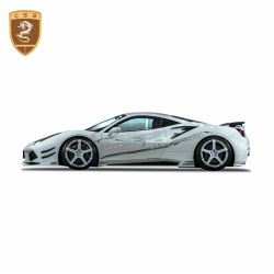 Ferrari 488 carbon fiber rowen front lip