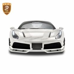 Ferrari 488 carbon fiber rowen front lip