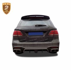 Benz GLE BRABUS carbon fiber rear lip