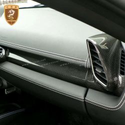 Ferrari 458 carbon fiber right side dash trim