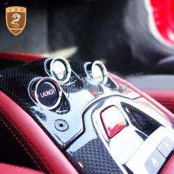 Ferrari 458 carbon fiber interior center control