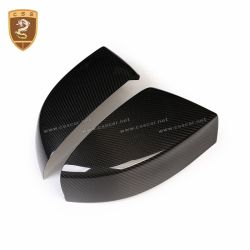 2016-2018 Maserati Quattroporte Ghibli add on style carbon fiber mirror cover