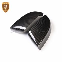 2016-2018 Maserati Quattroporte Ghibli add on style carbon fiber mirror cover