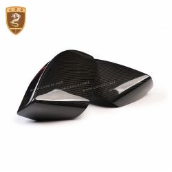 2016-2018 Maserati Quattroporte Ghibli add on style carbon fiber mirror cover