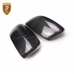 2013-2016 Maserati Quattroporte 2014-2016 Ghibli add on style carbon fiber mirror cover