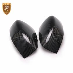 2013-2016 Maserati Quattroporte 2014-2016 Ghibli add on style carbon fiber mirror cover