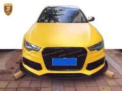 Audi RS6 front lip body kits CF