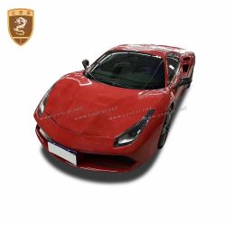 Ferrari 488 carbon fiber mirror cover