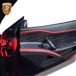 ferrari 458 carbon fiber door interior