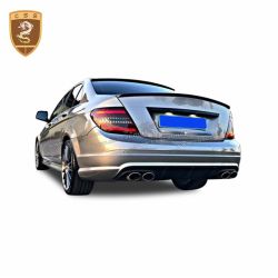 Benz C class W204 AMG 4 doors spoiler