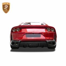 Ferrari 812 OEM carbon fiber rear wrap angle