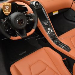 McLaren 650S-MP4 carbon fiber interior