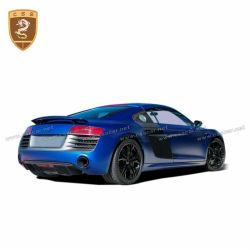 AUDI R8 V10 carbon fiber rear lip replacement