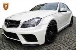 Benz C63AMG-4 doors black-series big body kits