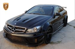 Benz C two doors black-series body kits