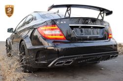 Benz C two doors black-series body kits