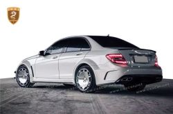 Benz C four doors black-series body kits