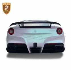 Ferrari F12 Novitec Rosso carbon fiber spoiler