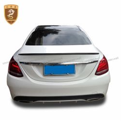 Benz C class W205 AMG carbon fiber spoiler