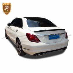 Benz C class W205 FD carbon fiber spoiler