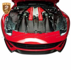 Ferrari F12 engine interior