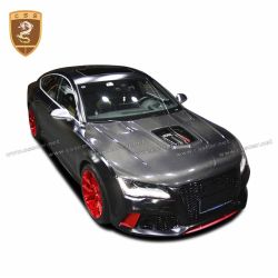 AUDI RS7 IP carbon fiber hood