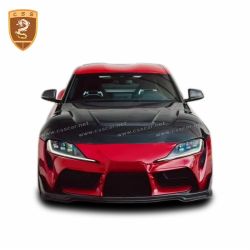 Toyota Supra A90 carbon fiber hood