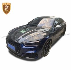 2019-2020 AUDI A5 S5 carbon fiber glass hood