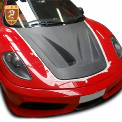 Ferrari F430 P1 carbon fiber hood