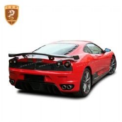 Ferrari F430 OEM carbon fiber rear lip