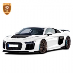 AUDI R8 1016 carbon fiber hood