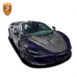 McLaren 720S carbon fiber Novitec hood