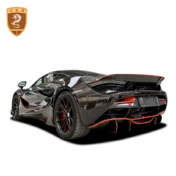 McLaren 720s Vrosteiner carbon fiber rear lip