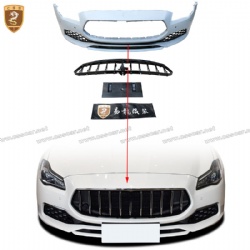 Maserati Qresident renovated the old front bumper