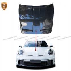 Porsche 911-992 upgrade GT3 carbon fiber hood