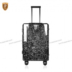 Carbon fiber suitcase