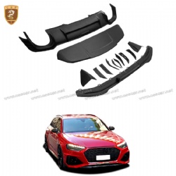 Audi RS4 modified abt dry carbon fiber body kit spoiler