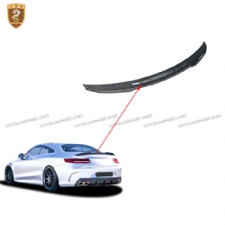 New Benz S-Class W223 dry carbon fiber rear spoiler dry carbon spoiler