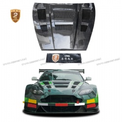 Aston Martin Vantage modified track version GT3 hood