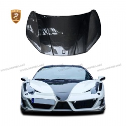 Ferrari 458 mansory hood