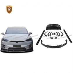 Tesla model x modified top body kit