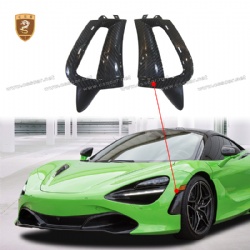 McLaren 720s front bumper carbon fiber air vent decoration