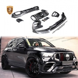 2021 Benz GLE350GLE450GLE63AMGC167 Change Brabus 800 Body Kit