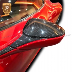 Carbon Fiber Rear View Mirror Housing for Ferrari 458 2011-16